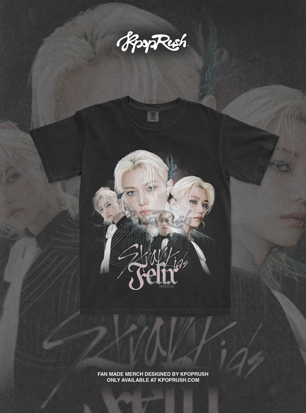 STRAY KIDS Felix 'SKZ It Tape Do it' Graphic T Shirt
