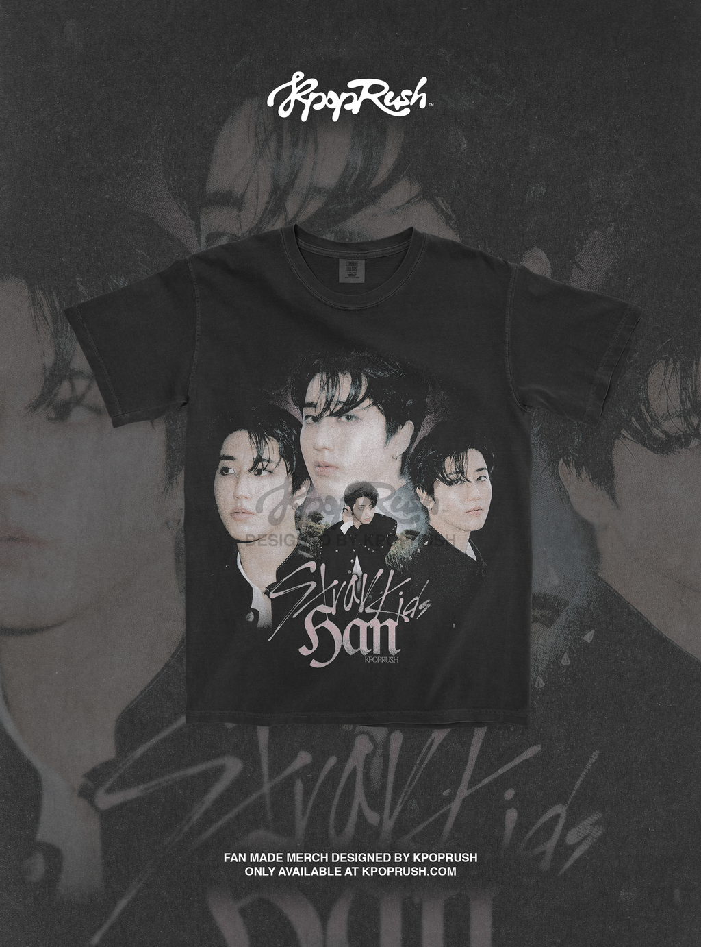 STRAY KIDS Han 'SKZ It Tape Do it' Graphic T Shirt