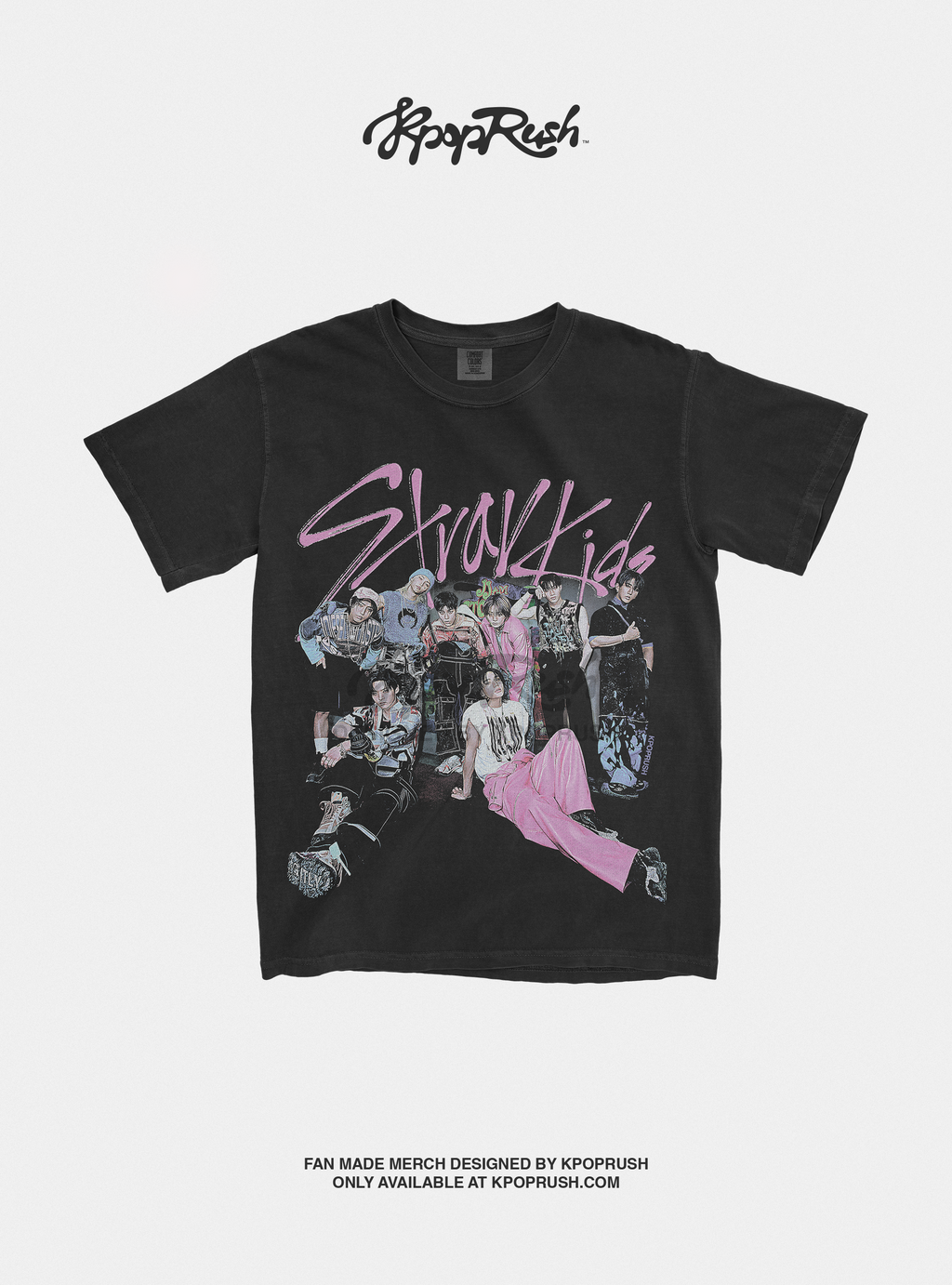 STRAY KIDS Band Graphic T Shirt