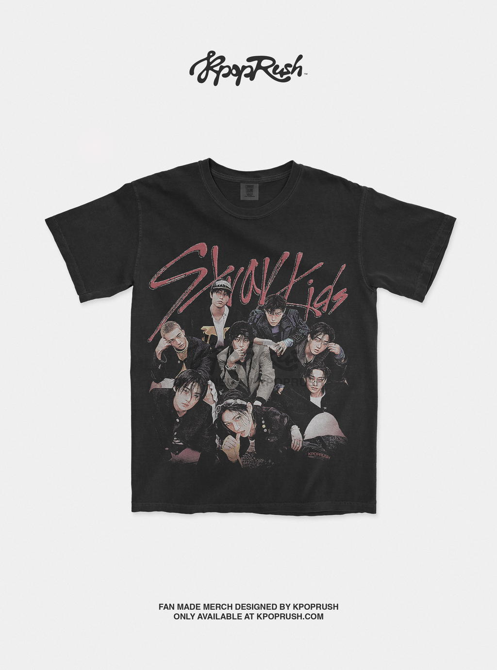 STRAY KIDS Band Graphic T Shirt