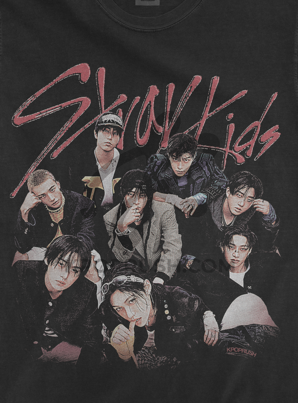 STRAY KIDS Band Graphic T Shirt
