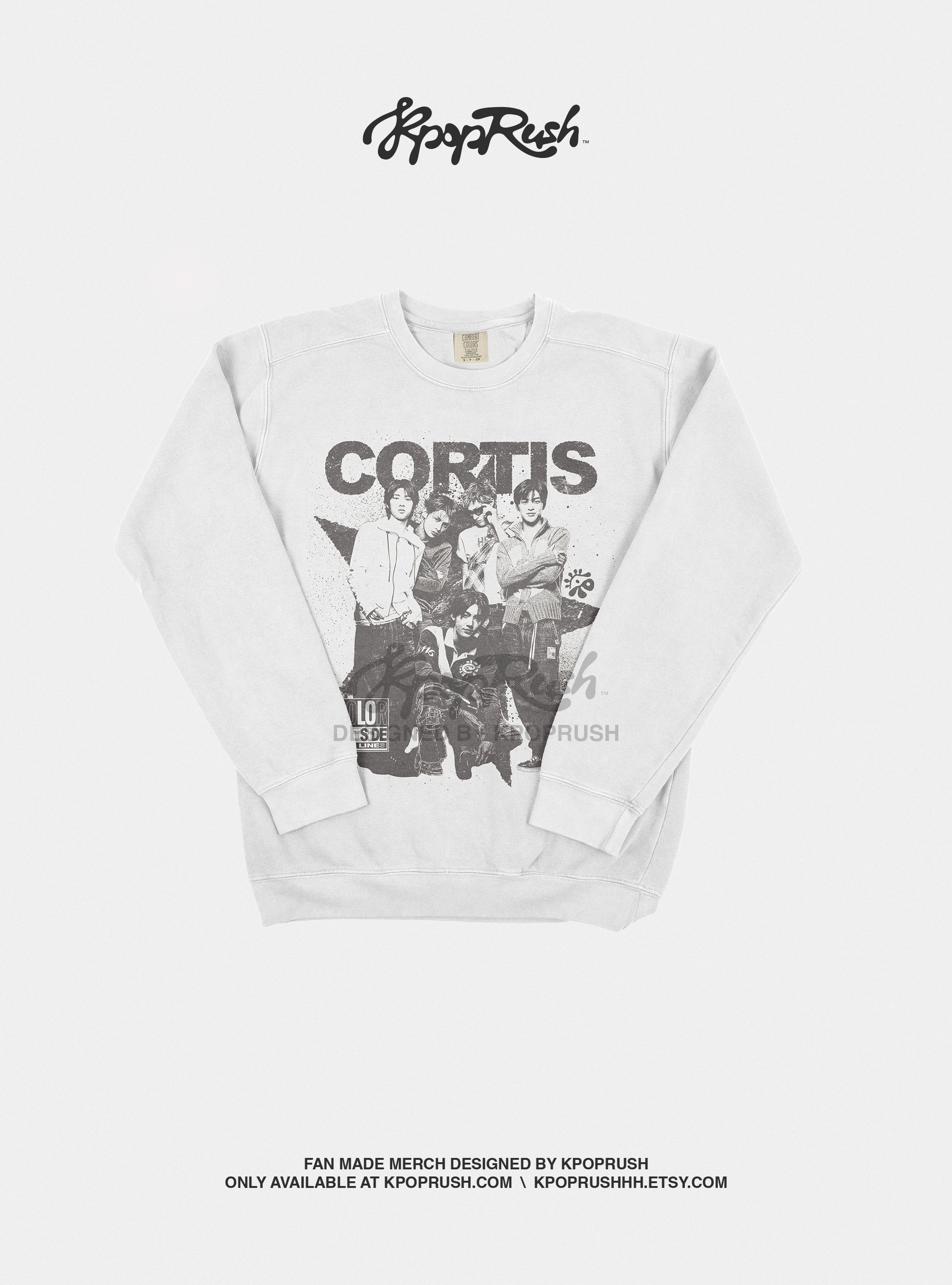 CORTIS Vintage 90s Bootleg Graphic Sweatshirt