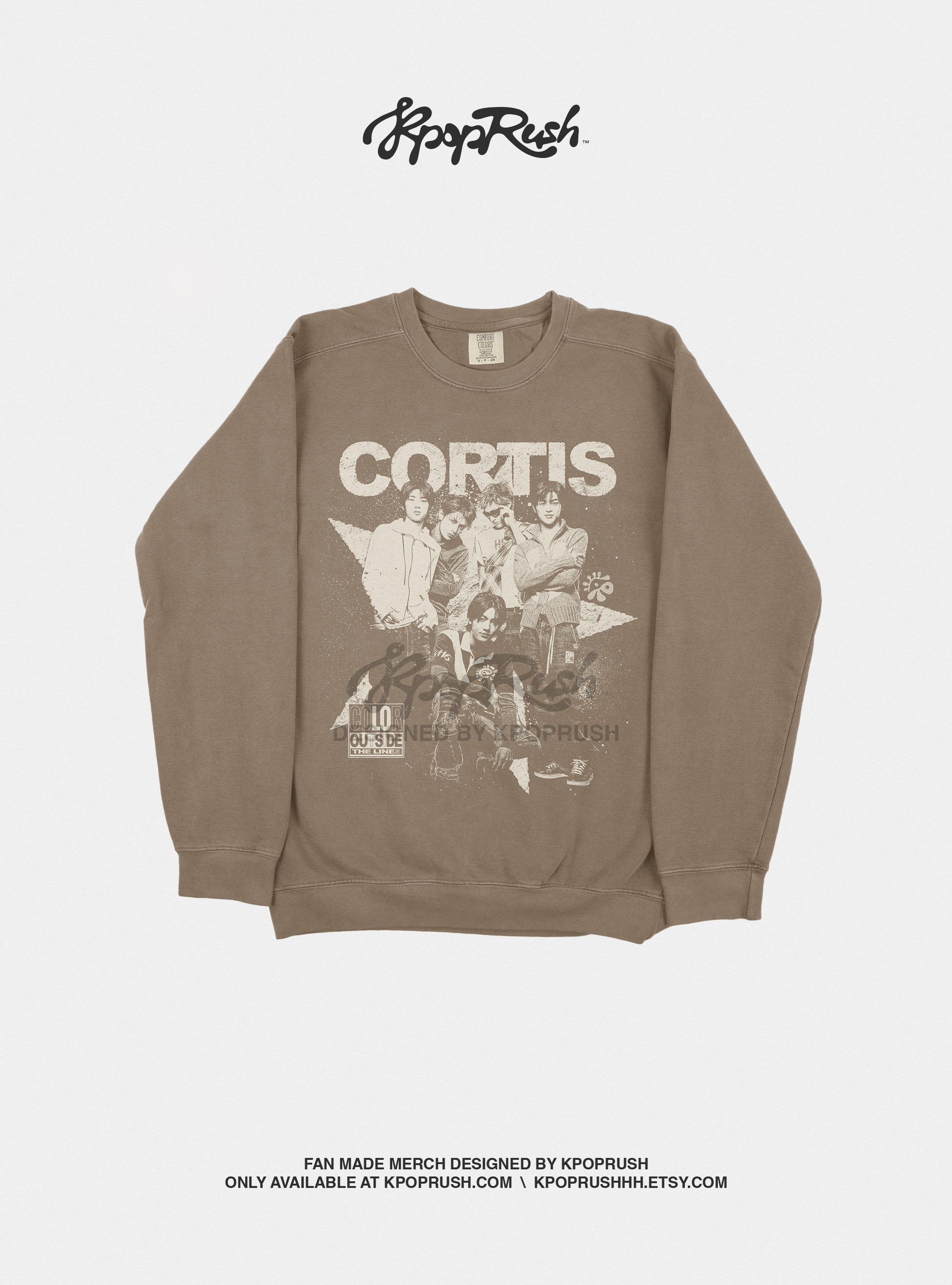 CORTIS Vintage 90s Bootleg Graphic Sweatshirt