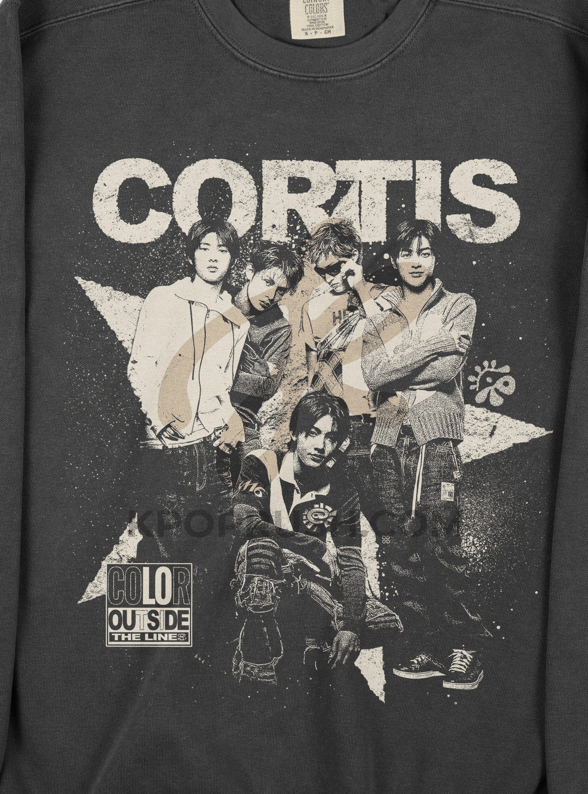 CORTIS Vintage 90s Bootleg Graphic Sweatshirt