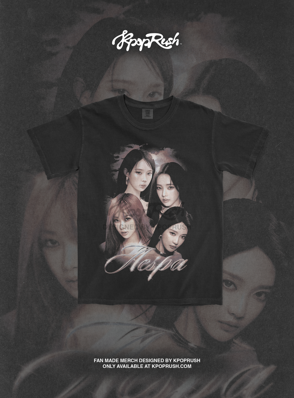 Aespa Vintage T Shirt