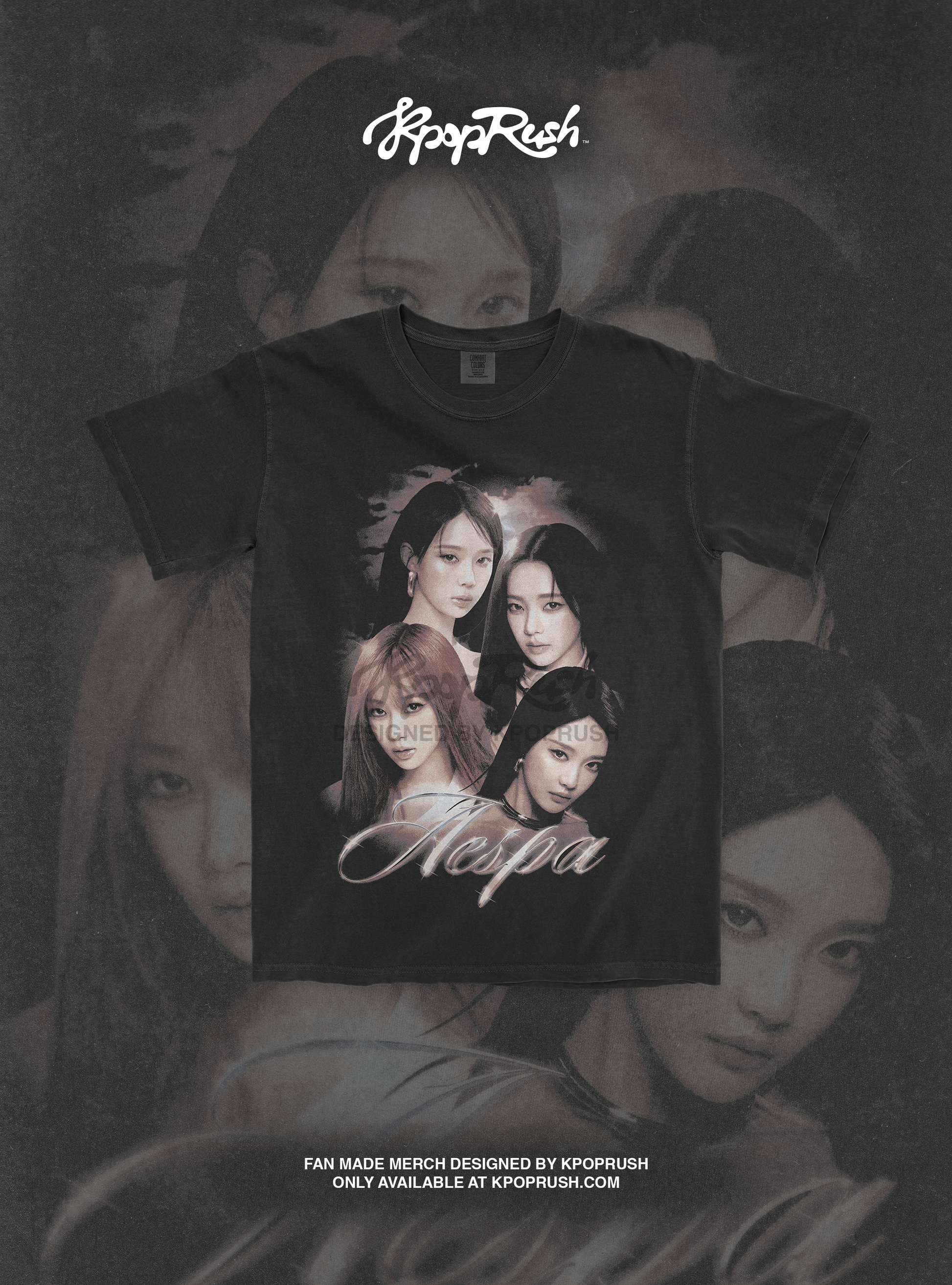 Aespa Vintage T Shirt