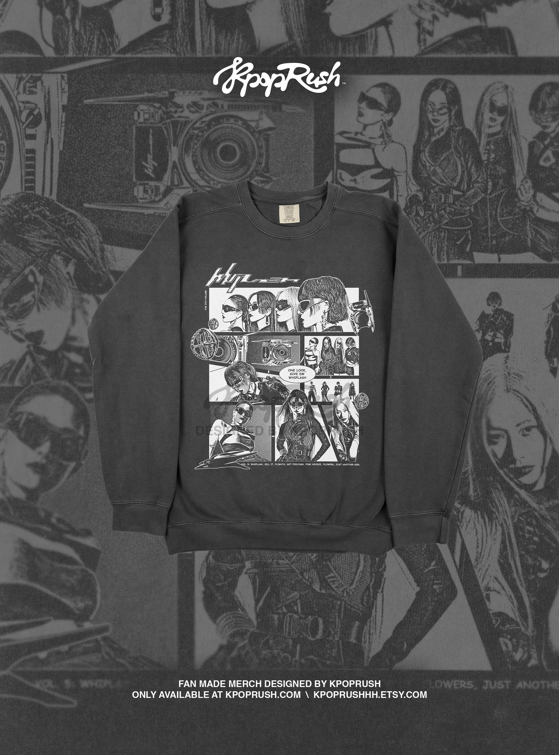 Aespa 'Whiplash' Sweatshirt