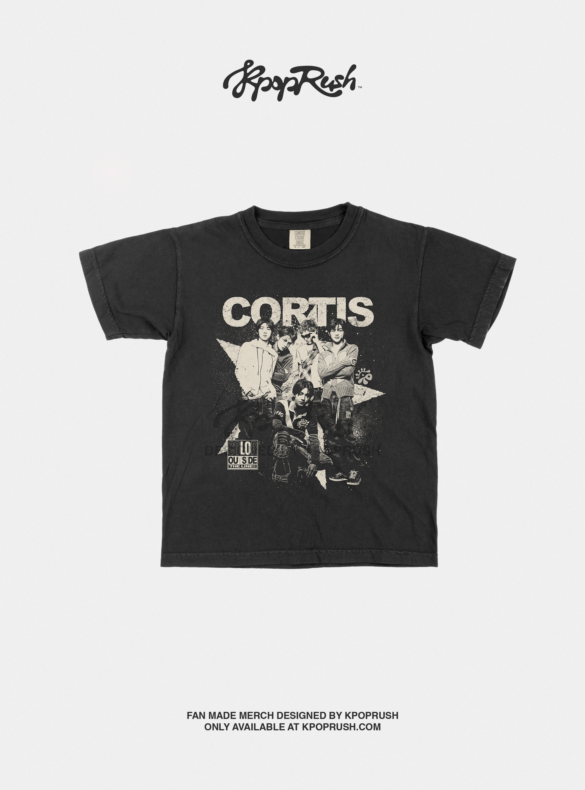 CORTIS Vintage 90s Graphic Baby Tee