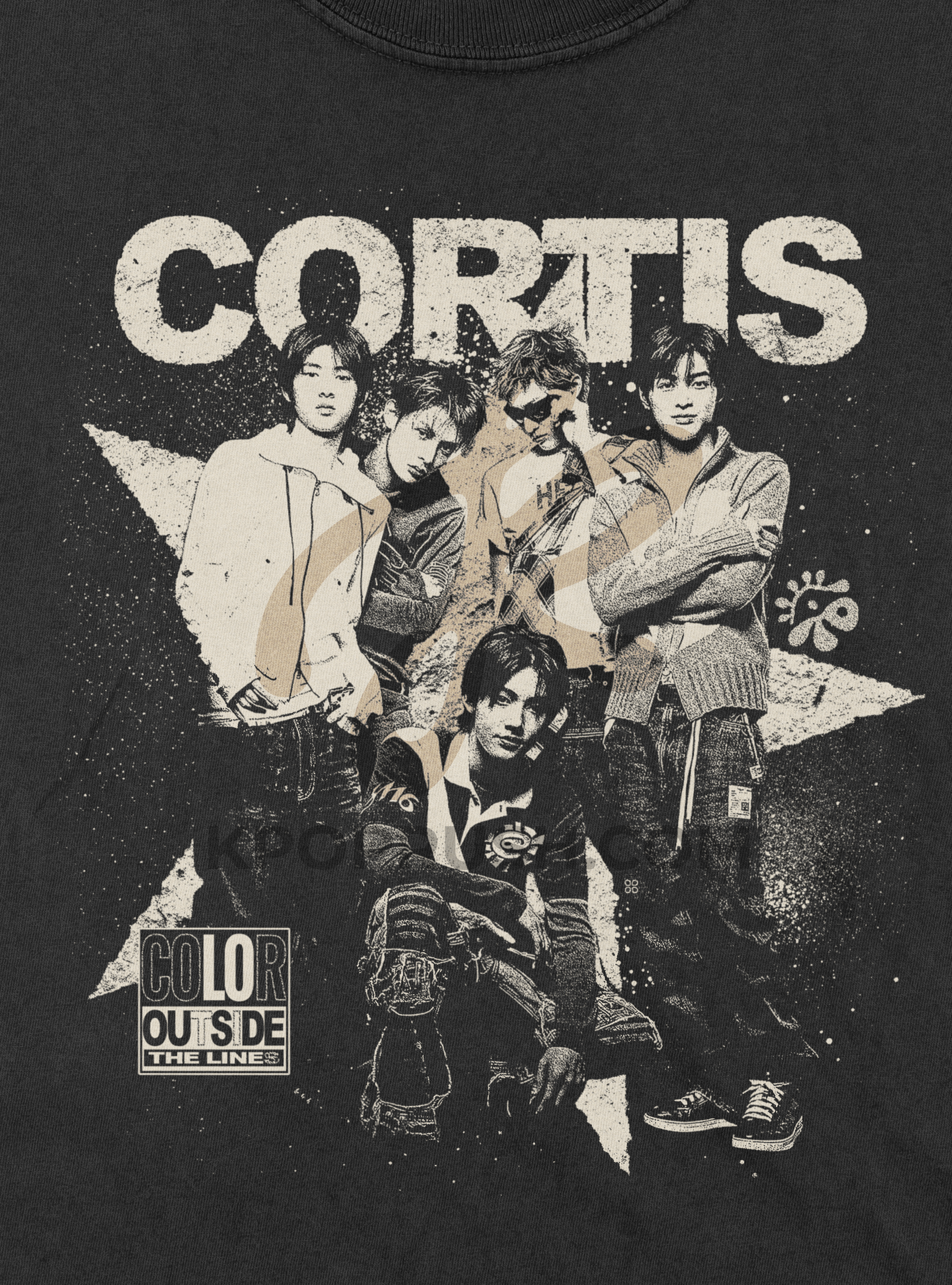 CORTIS Vintage 90s Graphic Baby Tee