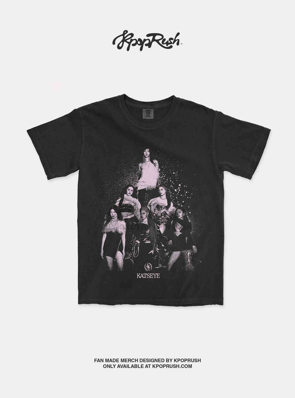 KATSEYE Beautiful Chaos Tour Vintage T Shirt