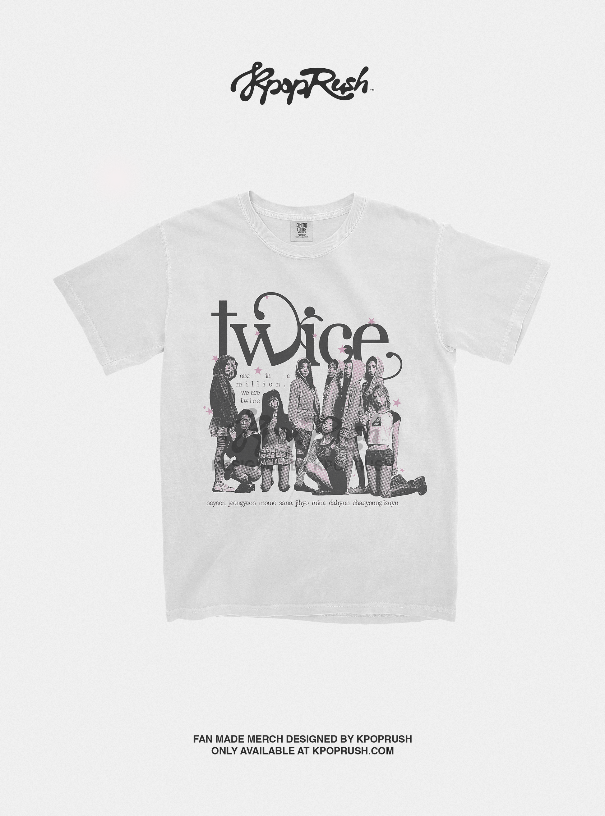 TWICE One In A Million Graphic T Shirt