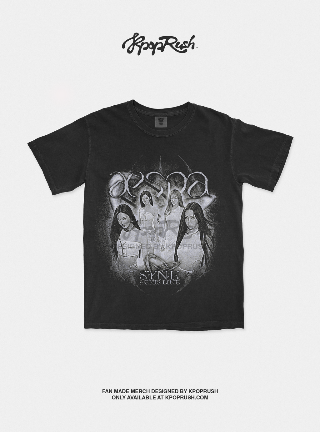 Aespa 'Synk Aexis Line' T Shirt