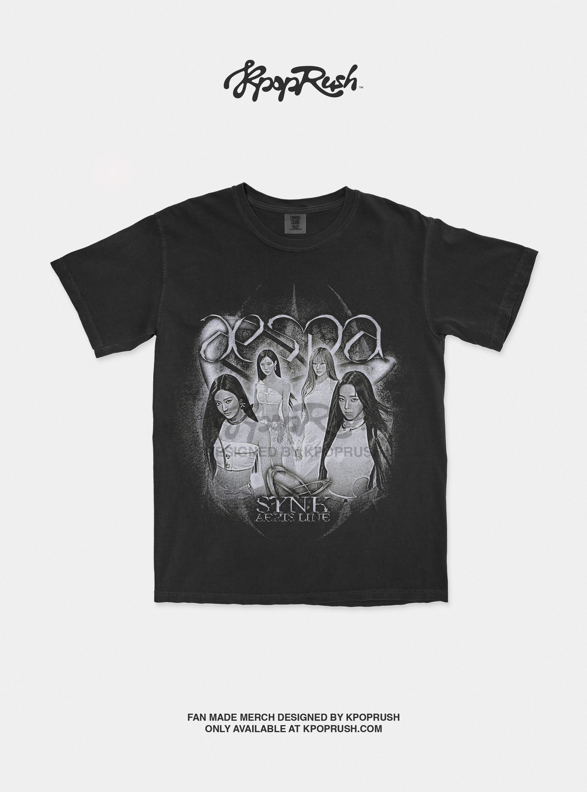 Aespa 'Synk Aexis Line' T Shirt – Kpop Rush