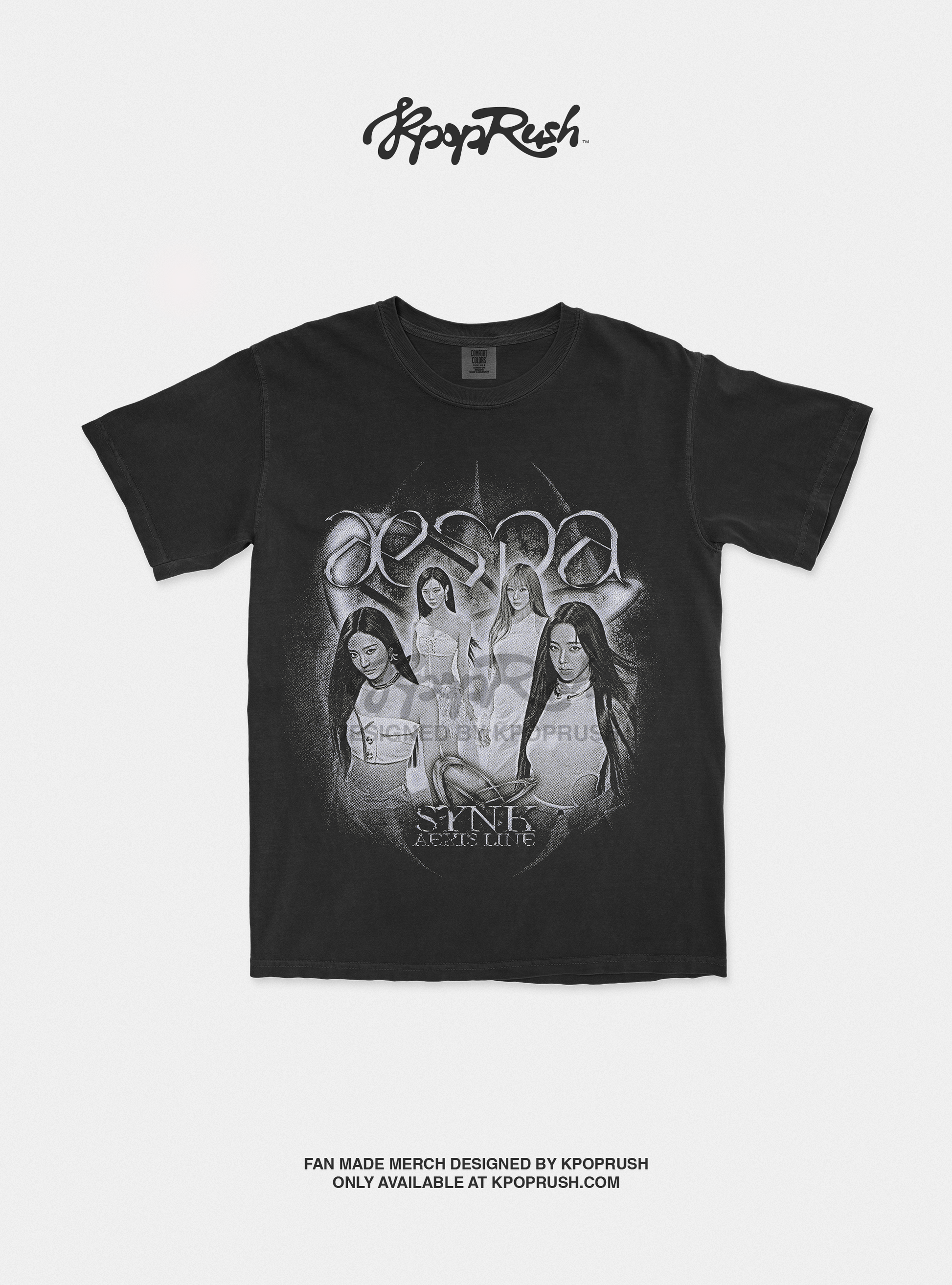 Aespa 'Synk Aexis Line' T Shirt
