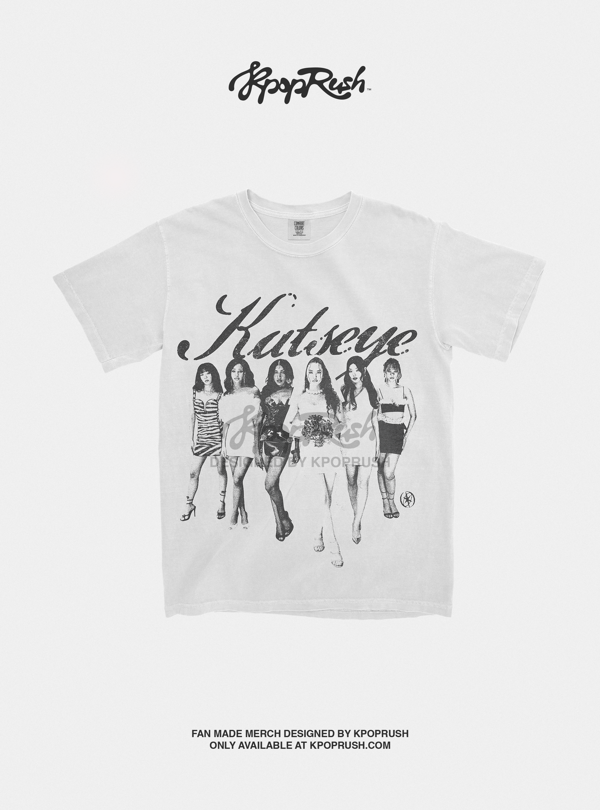 KATSEYE 'Gabriela' Beautiful Chaos Vintage T Shirt