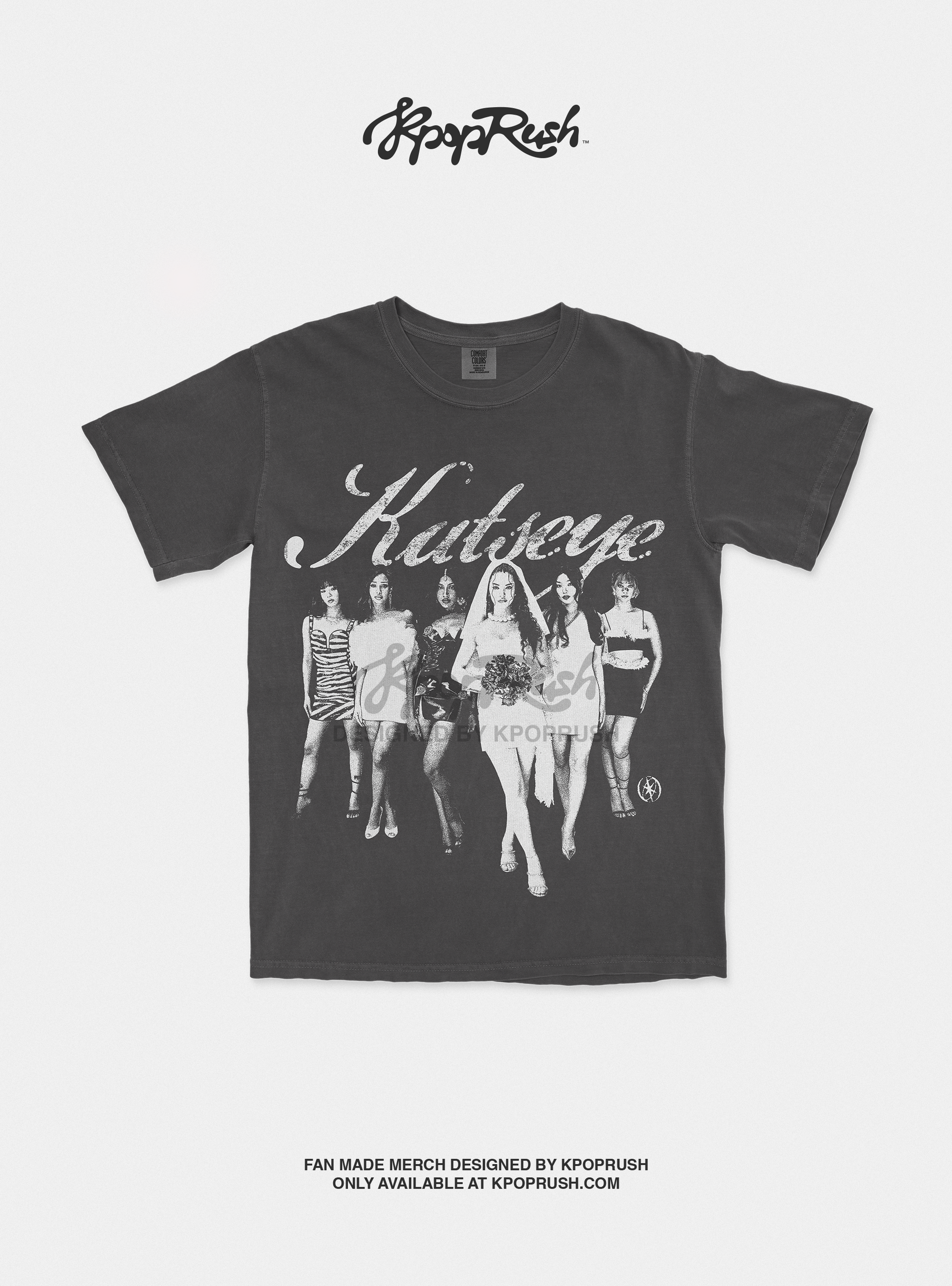 KATSEYE 'Gabriela' Beautiful Chaos Vintage T Shirt