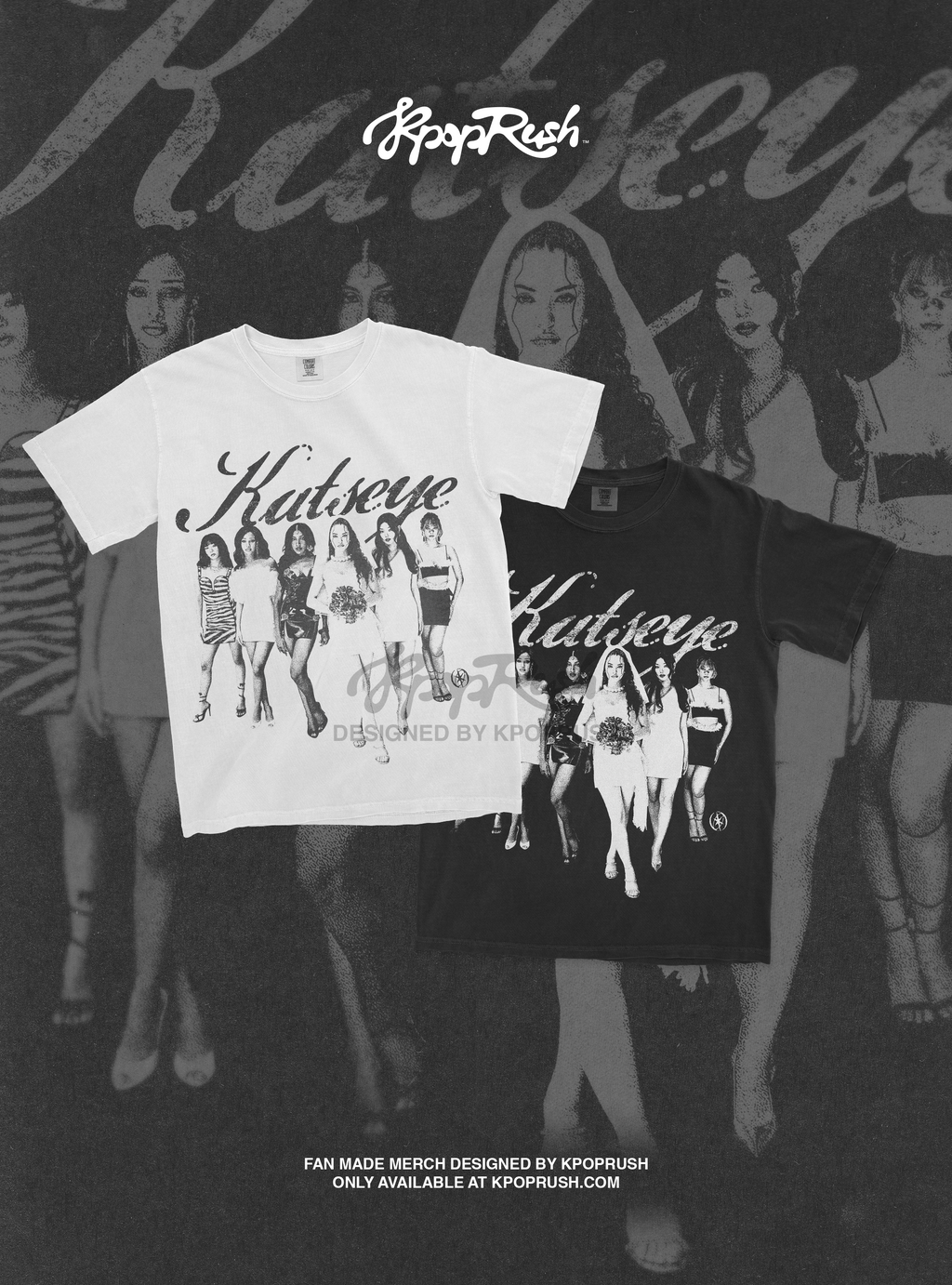 KATSEYE 'Gabriela' Beautiful Chaos Vintage T Shirt