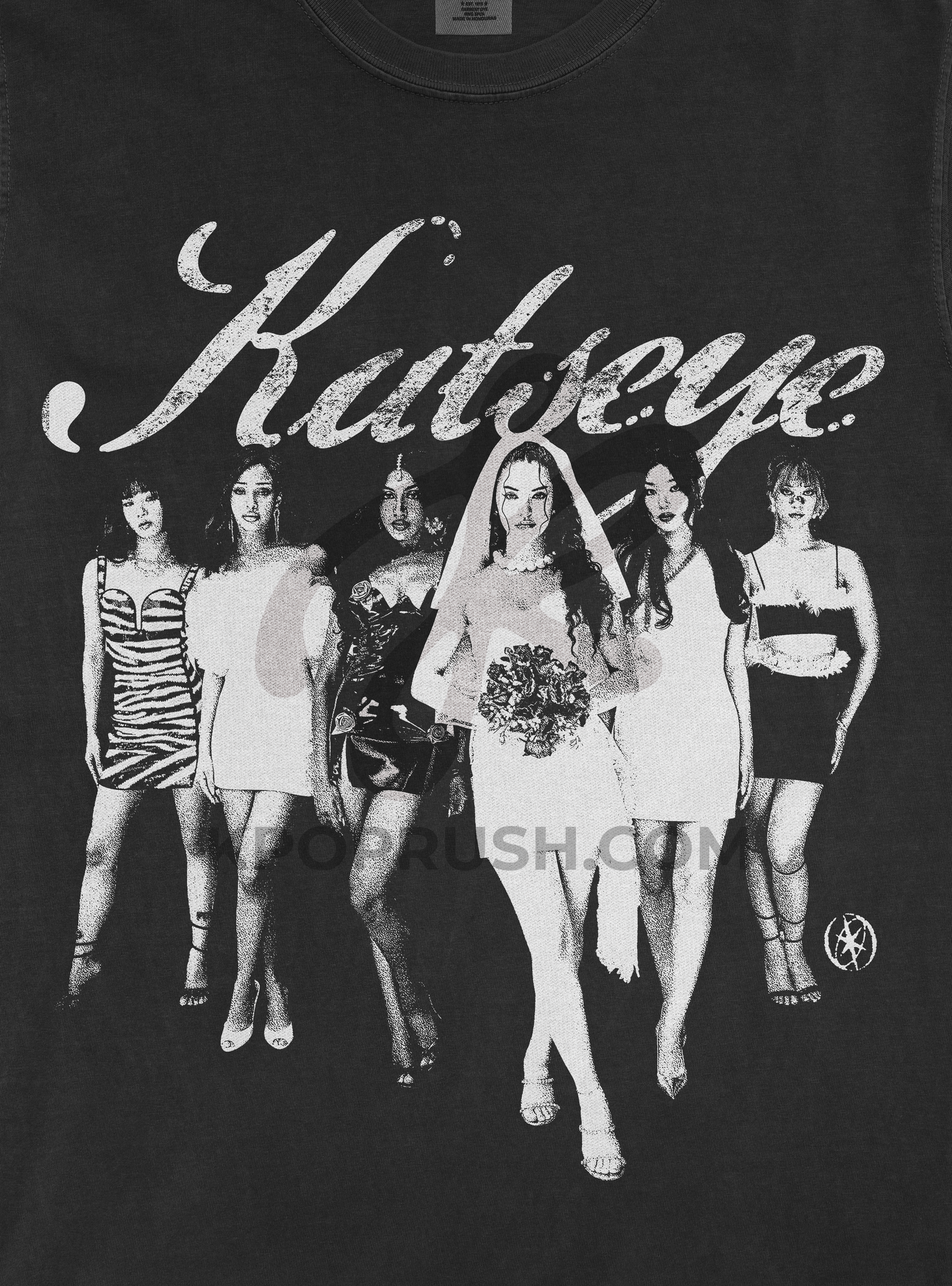 KATSEYE 'Gabriela' Beautiful Chaos Vintage T Shirt