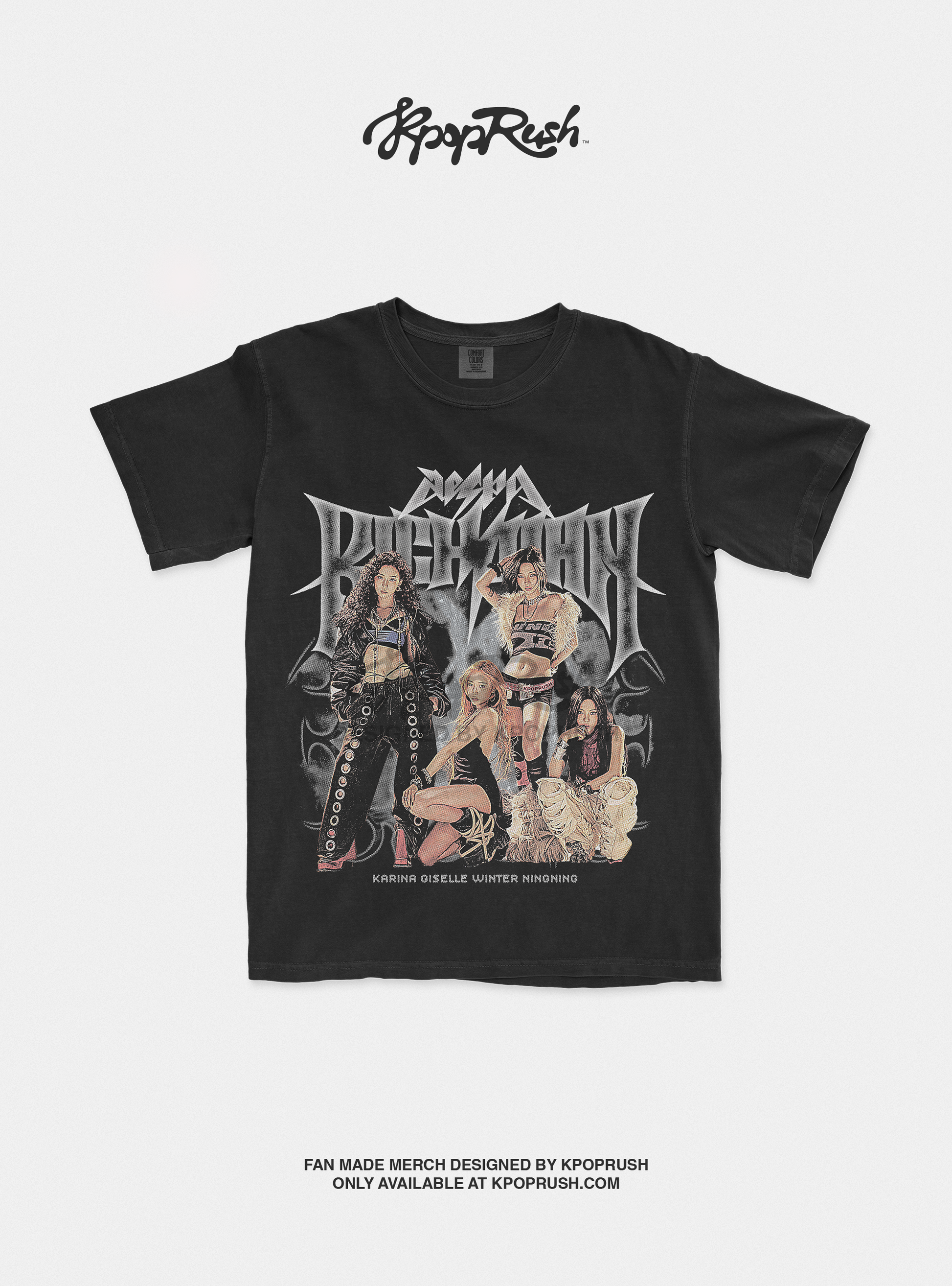 Aespa 'Rich Man' T Shirt