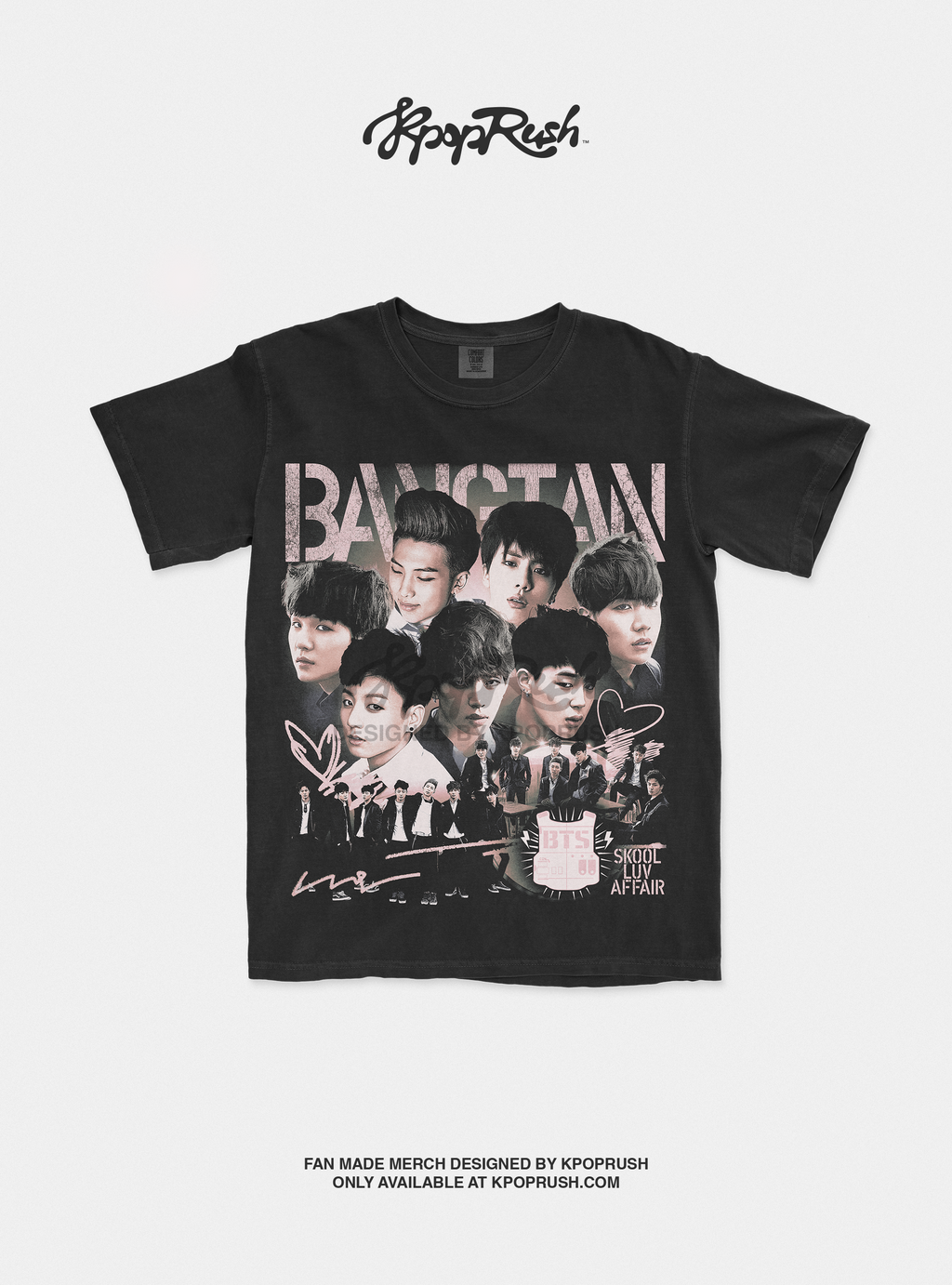 BTS Skool Luv Affair Graphic T Shirt