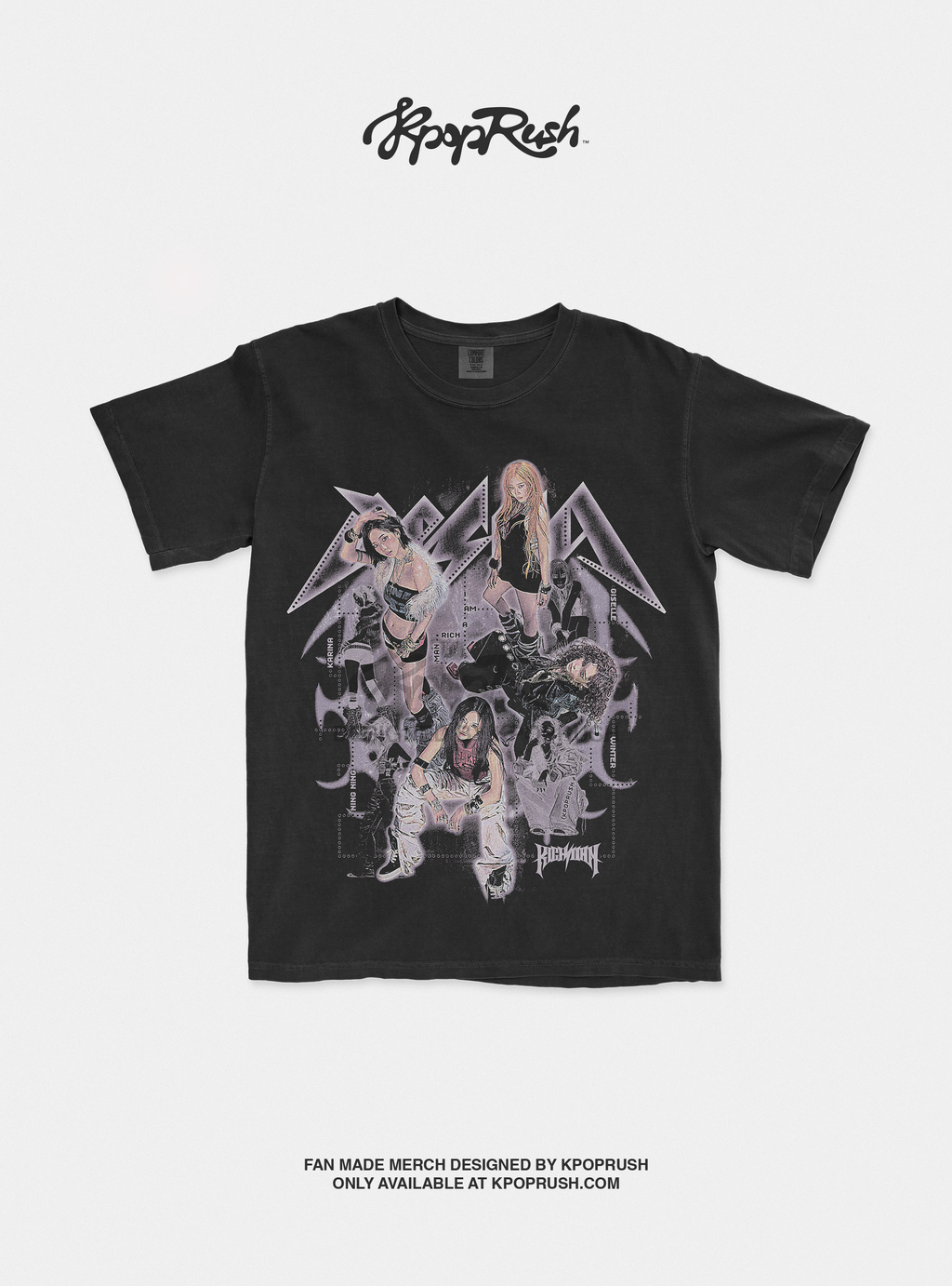 Aespa 'Rich Man' Album T Shirt