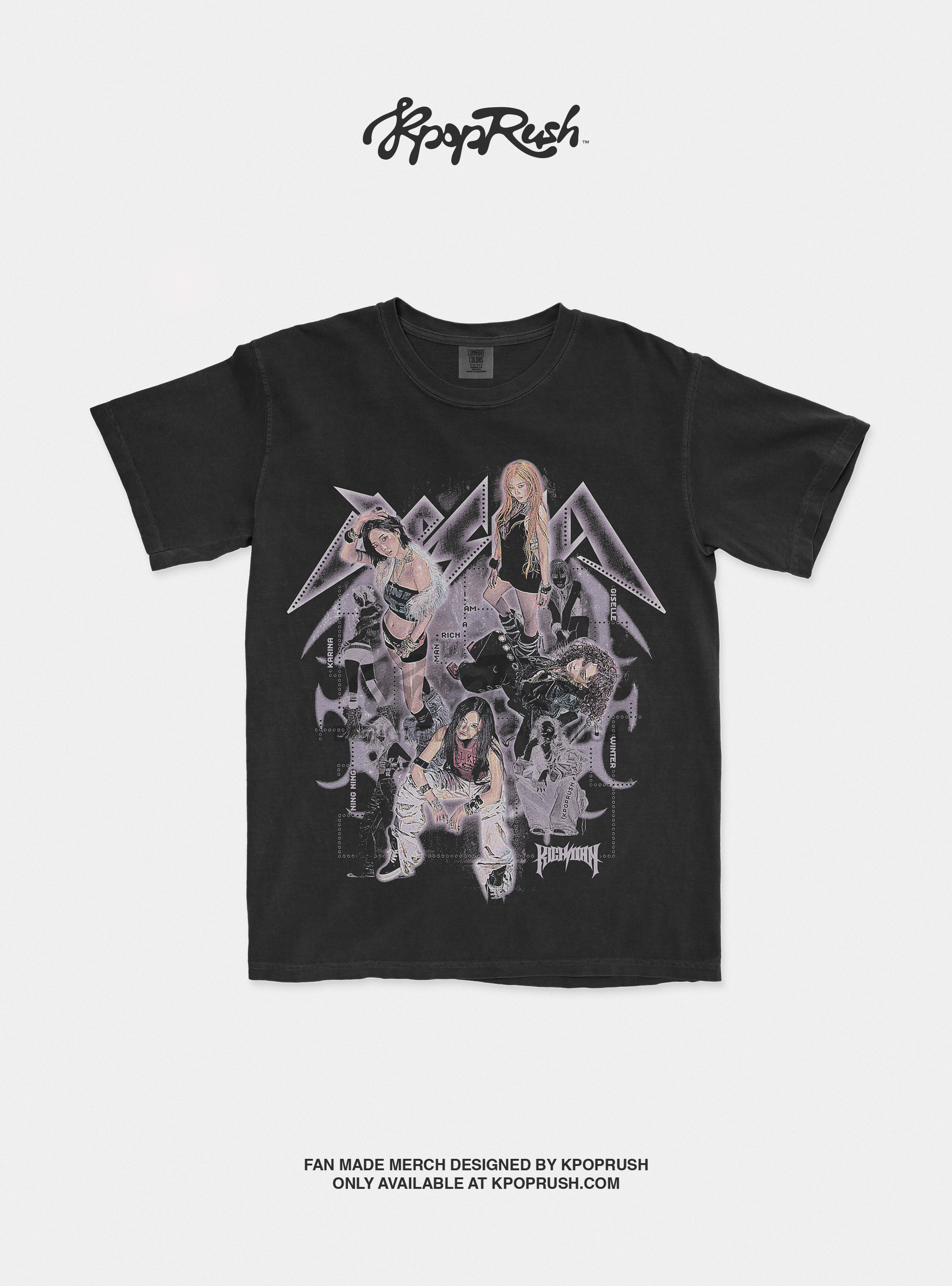 Aespa 'Rich Man' Album T Shirt