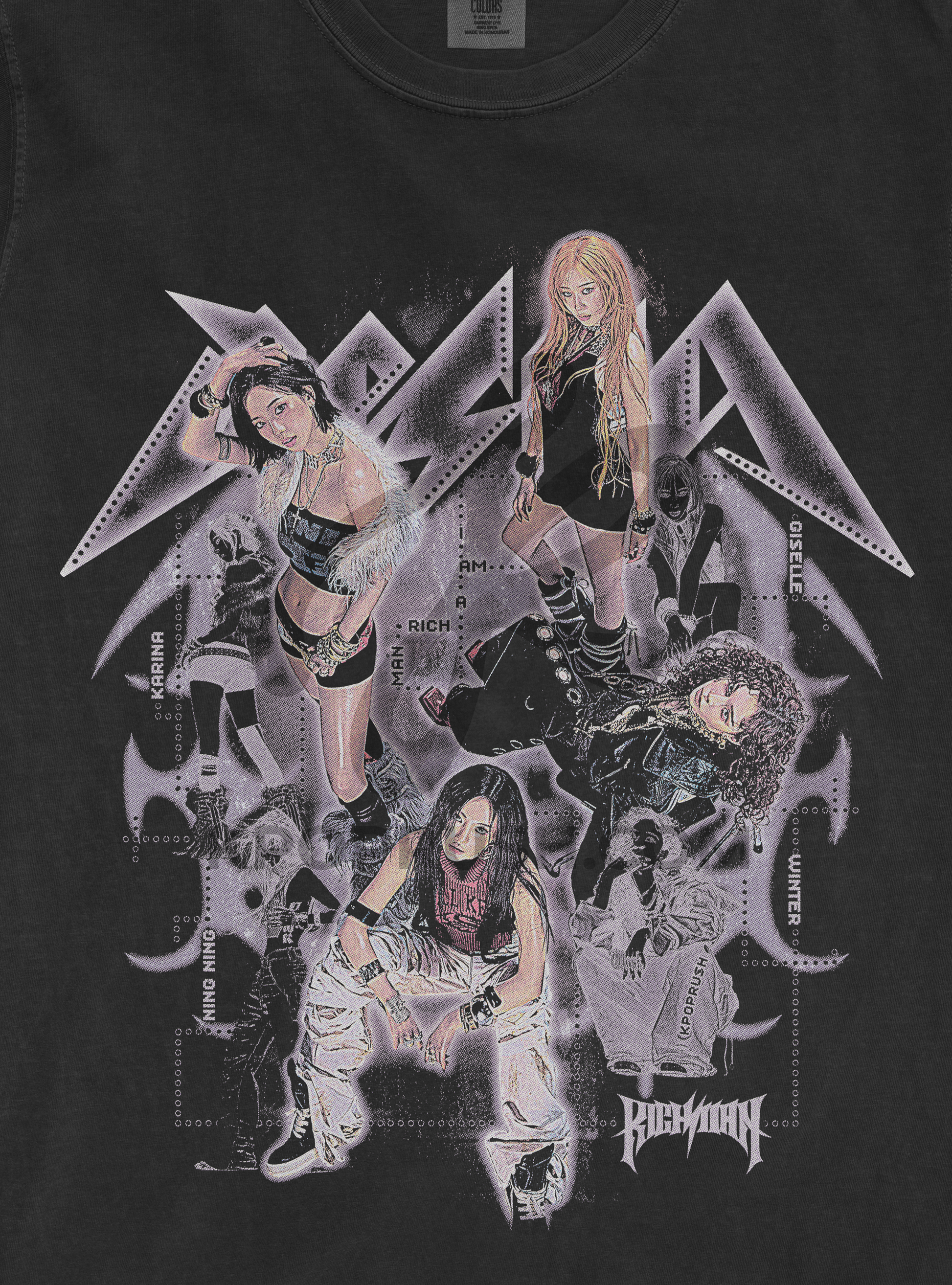 Aespa 'Rich Man' Album T Shirt