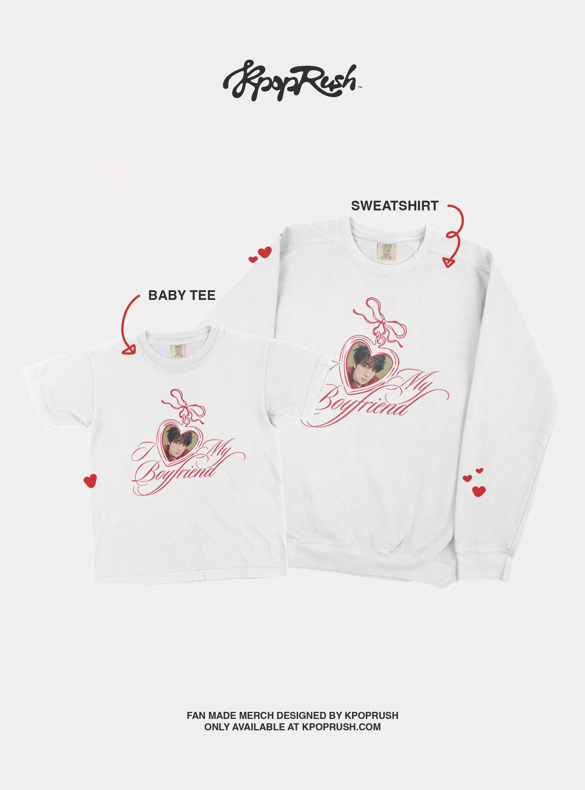 Custom I Love my Boyfriend T Shirt